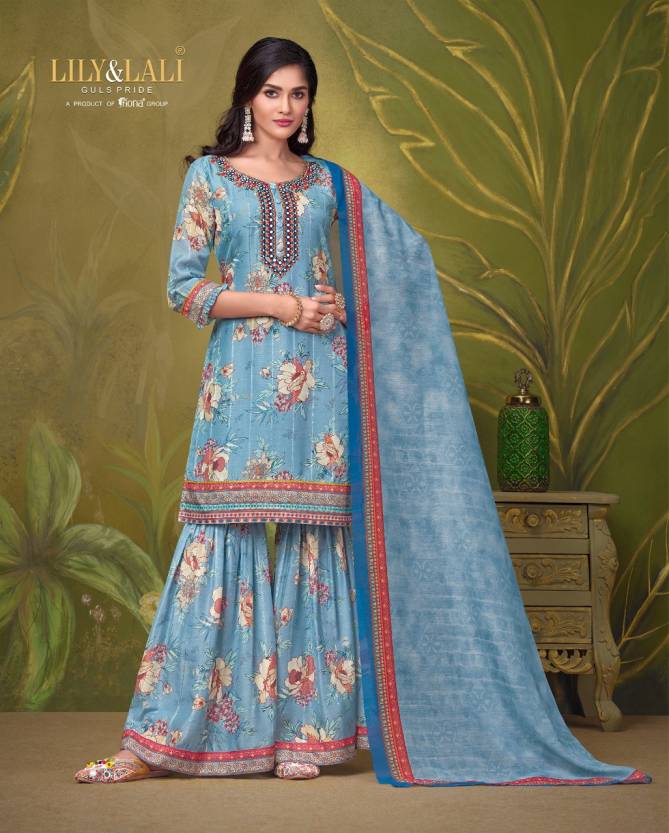 Lily And Lali Olivia 2 Festive Wear Wholesale Ready Made Suit Collection